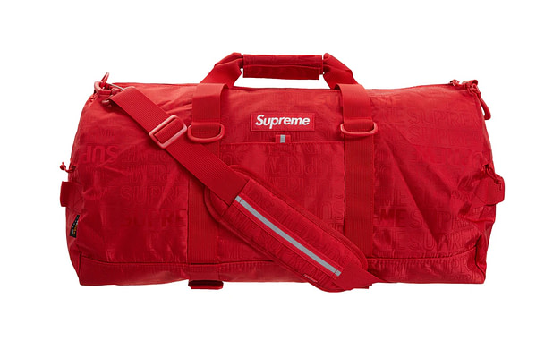 supreme handbag red