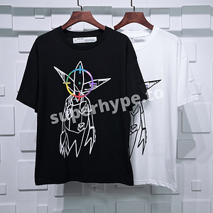 off white futura alien tee