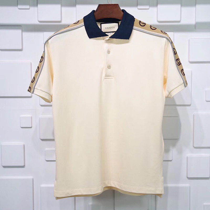 gucci polo beige