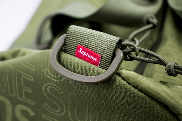 fake supreme duffle bag